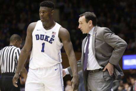 Coach K aurait préféré voir Zion hors de la Summer League