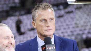 L’analyste des Raptors Leo Rautins a failli être frappé par une lumière