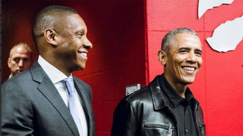 Barack Obama voudrait voir Masai Ujiri avec les Wizards