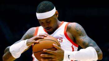 Retour difficile pour Carmelo Anthony