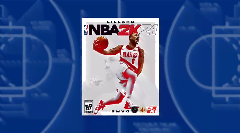 NBA 2K21 : Damian Lillard s'approprie la couverture