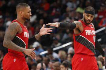 Raptors-Trail Blazers: Melo s'impose