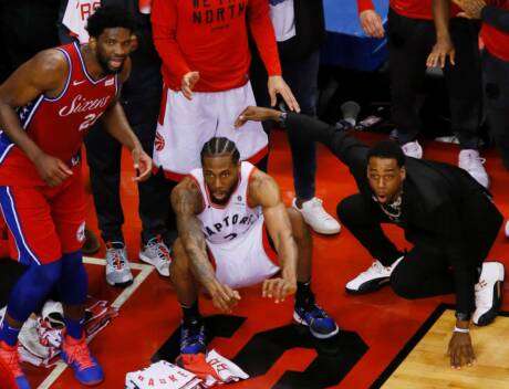 Joel Embiid pense encore au tir de Kawhi