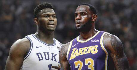 LeBron reconnaît l'impact de Zion Williamson à Duke