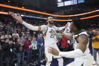 Rudy Gobert connait un match sans faille