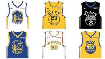 Les Warriors dévoilent leurs nouveaux uniformes