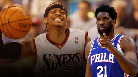 Joel Embiid s'approche d'un record d'Allen Iverson