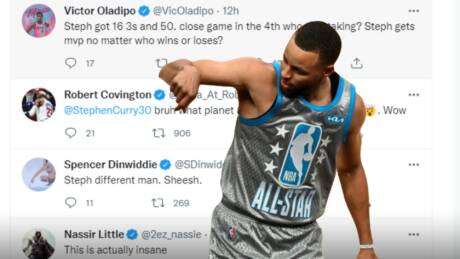 La NBA réagit à la performance incroyable de Steph Curry