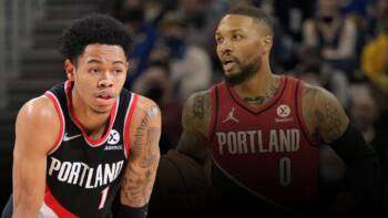 Anfernee Simons a beaucoup appris de Damian Lillard