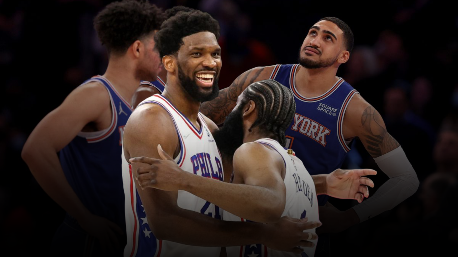 Embiid et Harden s'occupent des Knicks au Madison Square Garden