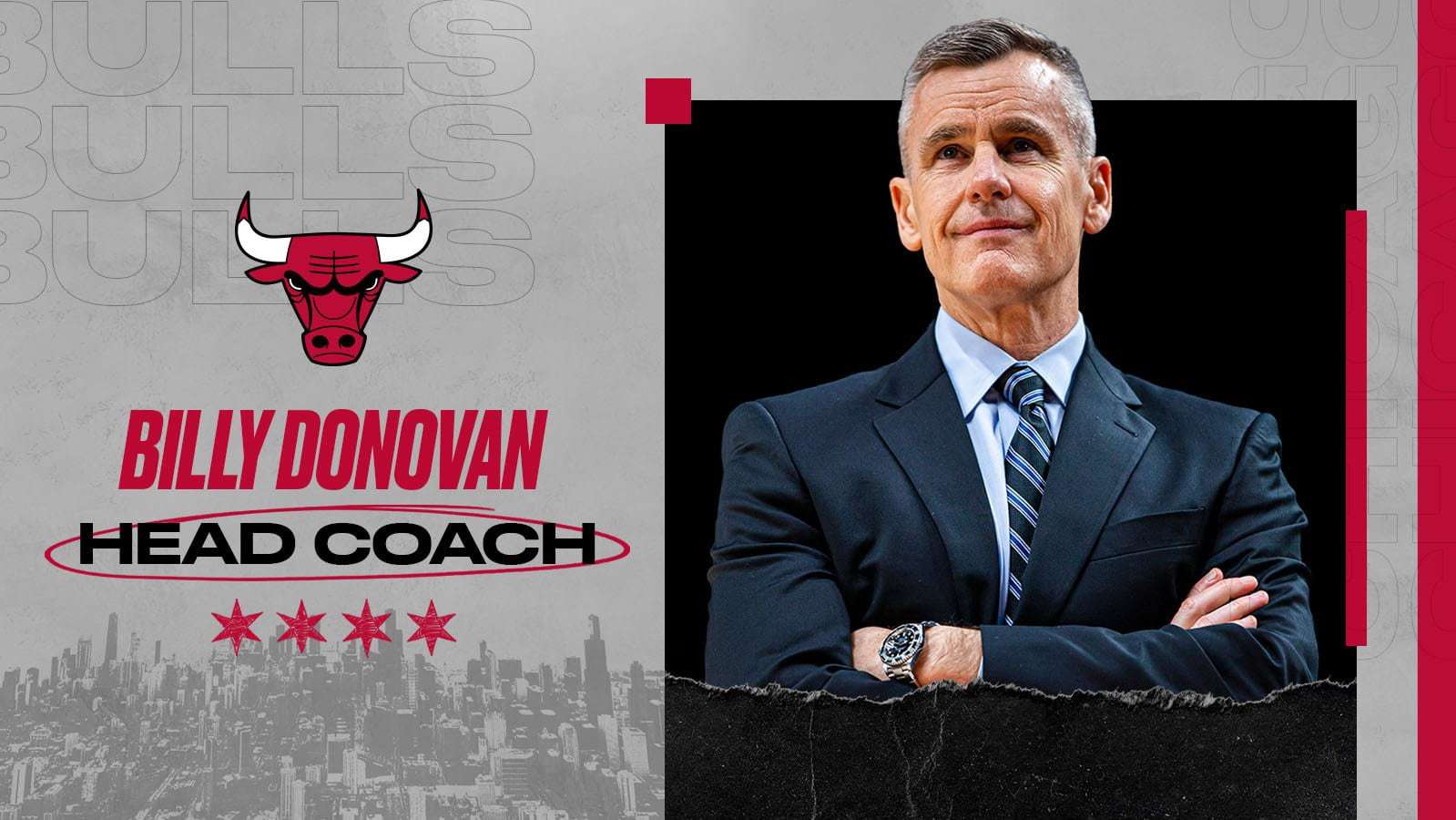 Billy Donovan est le nouvel entraîneur des Bulls de Chicago