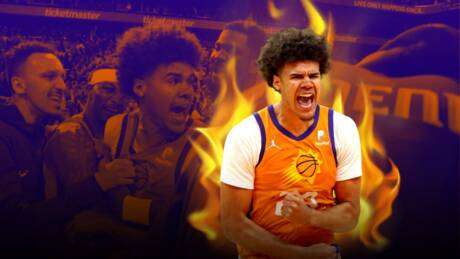 Cameron Johnson joue aux héros