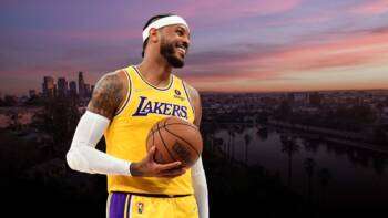 Carmelo Anthony surprenant à Los Angeles