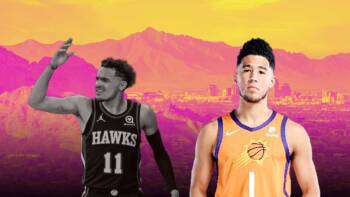 Devin Booker s'occupe des Hawks