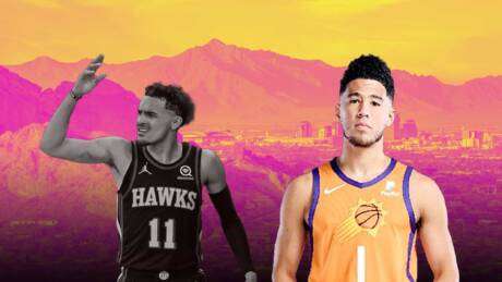 Devin Booker s'occupe des Hawks
