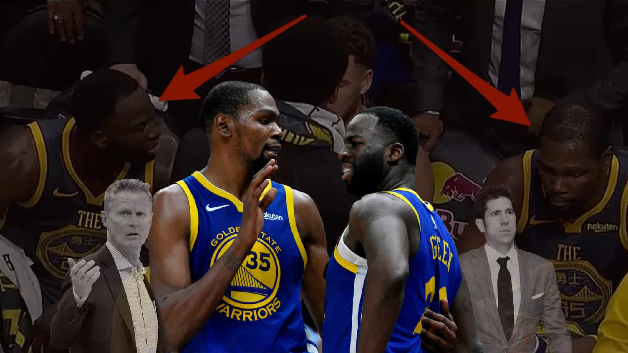 ESPN - Draymond Green and Kevin Durant shared their thoughts on how Steve  Kerr and Golden State Warriors GM Bob Myers handled their infamous argument  vs. the L.A. Clippers in 2018.