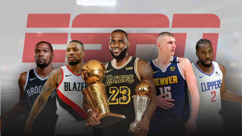 ESPN dévoile son Top 10 des meilleurs joueurs de la NBA