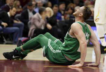 Gordon Hayward retourne à l'infirmerie