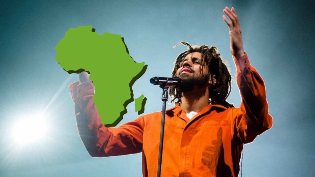 J. Cole ira jouer pro en Afrique