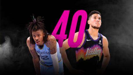 Ja Morant et Devin Booker enfilent chacun plus de 40 points