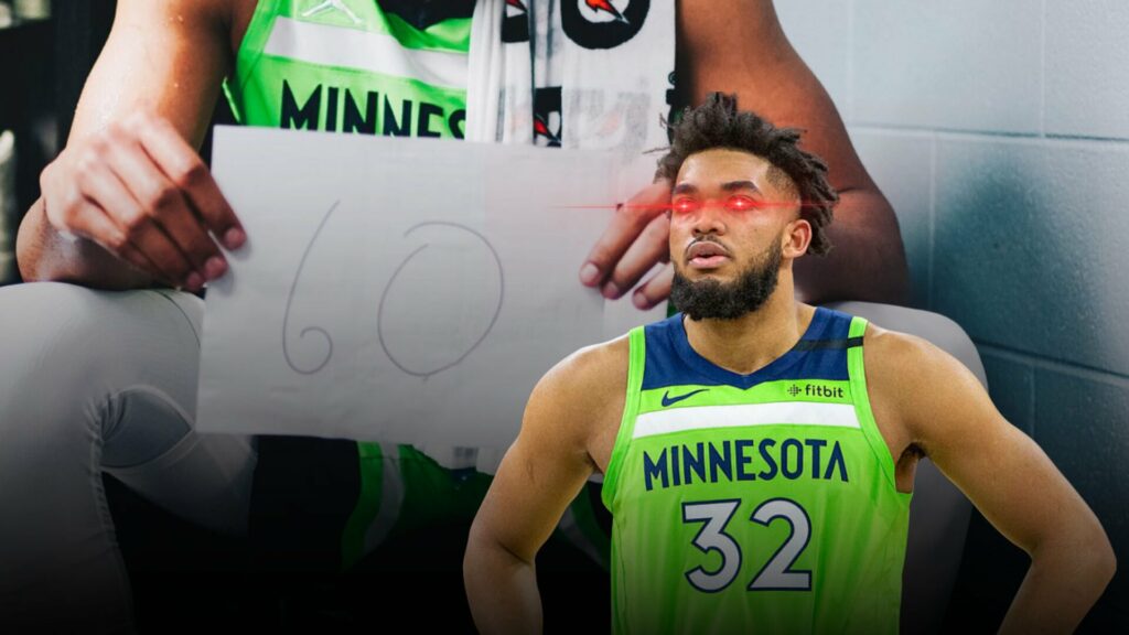 Karl-Anthony Towns marque 60 points