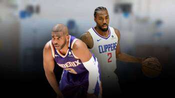 Kawhi Leonard et Chris Paul absents du 2e match