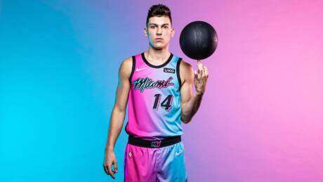 Le Heat dévoile son dernier maillot Vice City