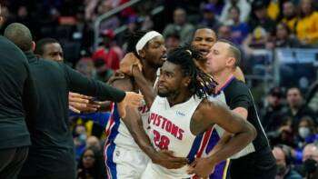 LeBron James et Isaiah Stewart éjectés pour une empoignade