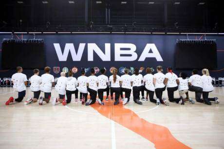 Les Mystics de Washington ont rendu un fort hommage à Jacob Blake hier soir