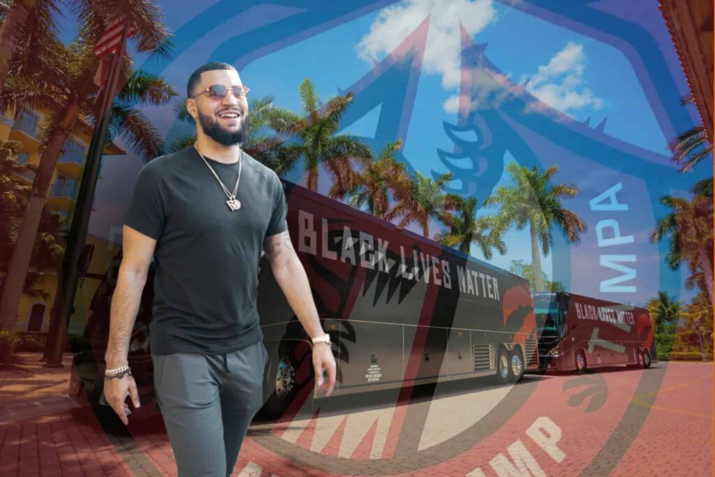 Les Raptors dévoilent un logo pour leur camp à Tampa Bay