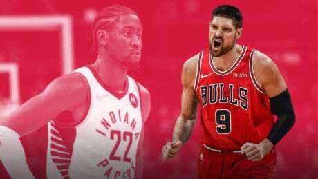 Nikola Vucevic et Caris LeVert resplendissants