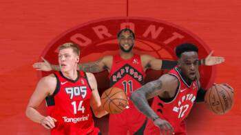 Trois joueurs des Raptors sont retranchés