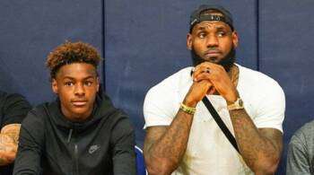 Bronny James : 1 million d'abonnés en 24 heures