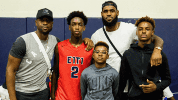 Bronny James et Zaire Wade joueront ensemble l'an prochain