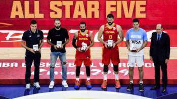 Gasol et Rubio parmi les 5 All-Stars de la Coupe du Monde