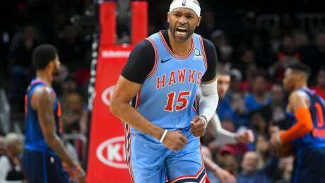 Vince Carter veut être un modèle pour les jeunes joueurs des Hawks