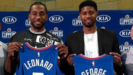 Kawhi Leonard et Paul George visent Tokyo en 2020