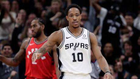 DeMar DeRozan et les Spurs discuteraient d'une extension