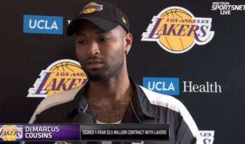 DeMarcus Cousins se prononce sur son arrivée à Los Angeles