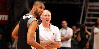 Tim Duncan se joint à Gregg Popovich