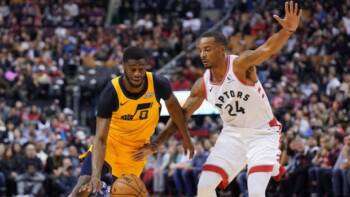 Les Raptors dominent le Jazz à Toronto