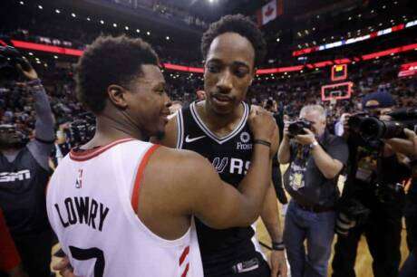 Kyle Lowry élogieux envers DeMar DeRozan