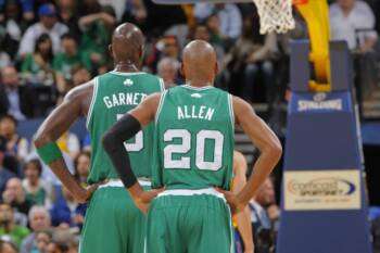 La tension se poursuit entre Ray Allen et Kevin Garnett