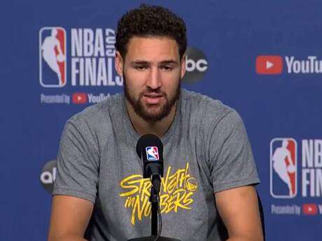 Klay Thompson s'est blessé à nouveau