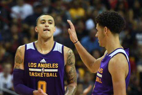 Kyle Kuzma commente sa relation avec Lonzo Ball