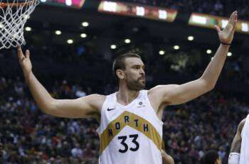 Marc Gasol de retour avec les Raptors