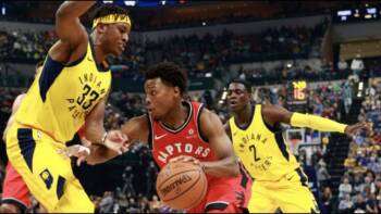 Raptors-Pacers : La remontée n'est pas suffisante cette fois-ci