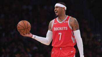 Est-ce terminé pour Carmelo Anthony?