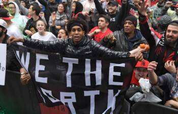 Le match des Raptors sera diffusé sur grand écran à Montréal