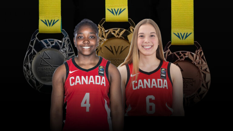 Les Canadiennes médaillées d'or au 3x3 du Commonwealth